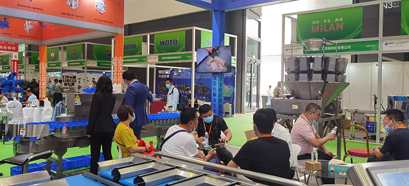 第18屆中國(青島)國際食品加工和包裝機(jī)械展覽會(huì)火熱進(jìn)行中